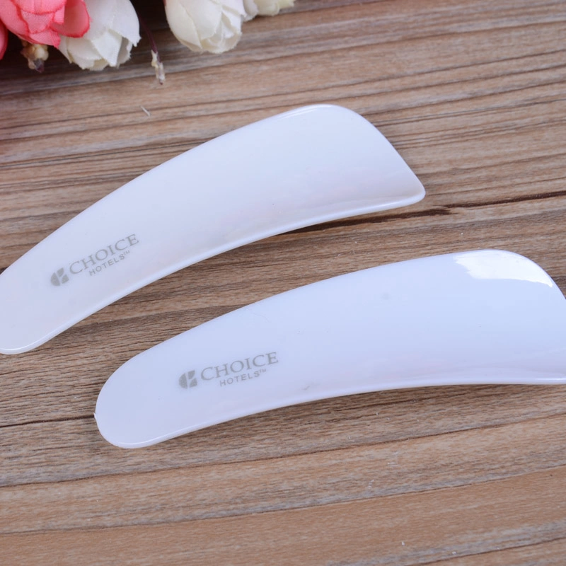 Shoe Horn /Hotel Shoe Horn /Plastic Disposable Hotel Shoe Horn for Airline /Travel/Hotel Use